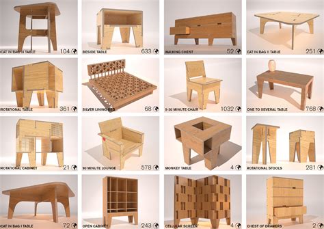 free cnc furniture files